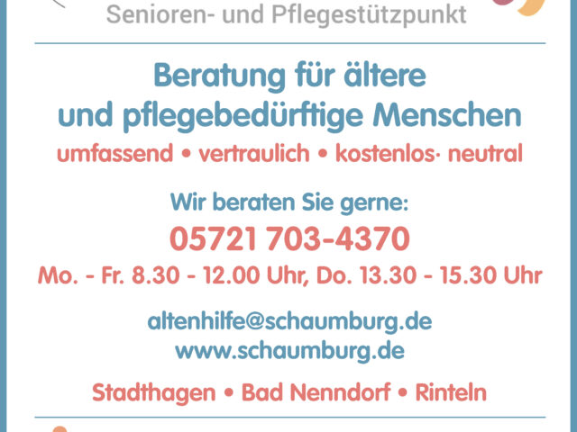 Beratung für ältere und pflegebedürftige Menschen